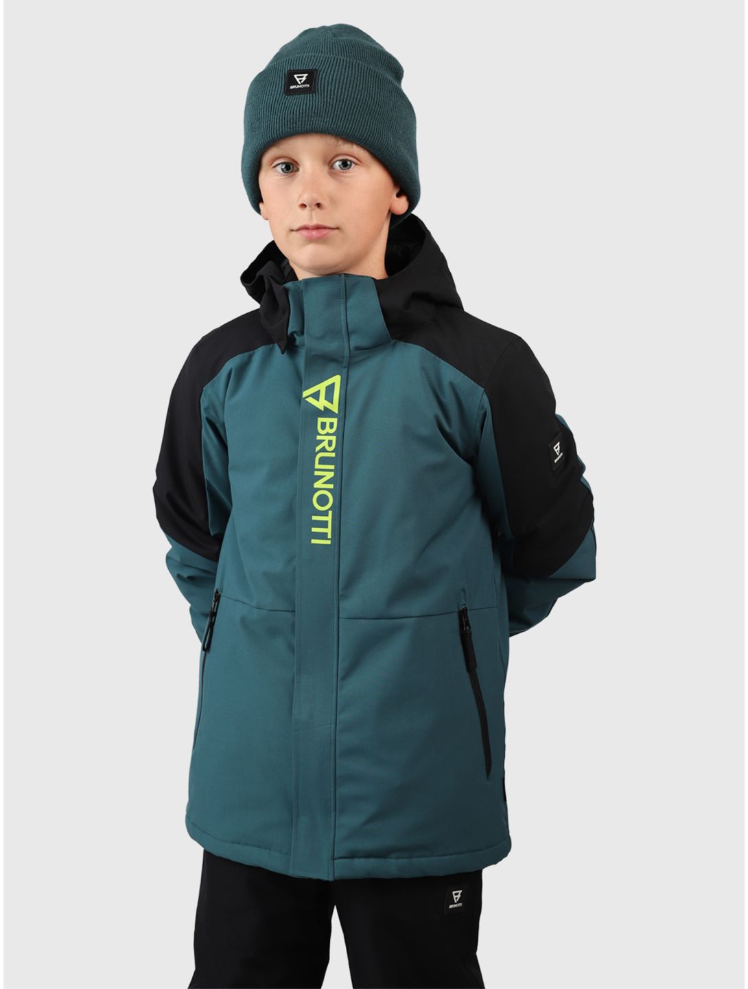 Brunotti, Sheldony ski jacket kids Fuel Green green 