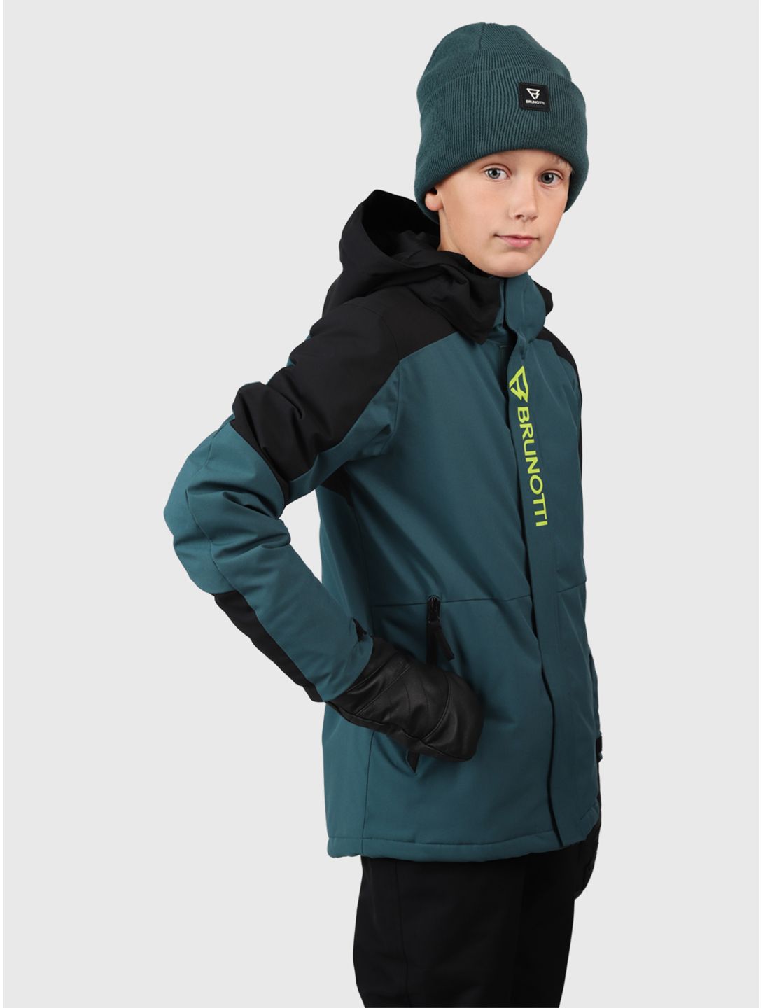 Brunotti, Sheldony ski jacket kids Fuel Green green 