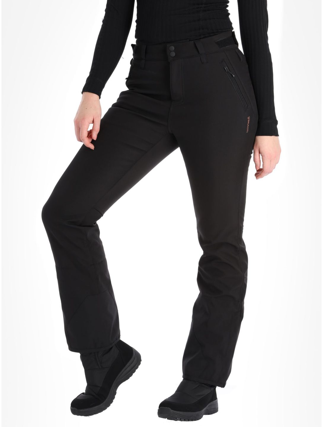 Brunotti, Tavors-N softshell ski pants women Black black 