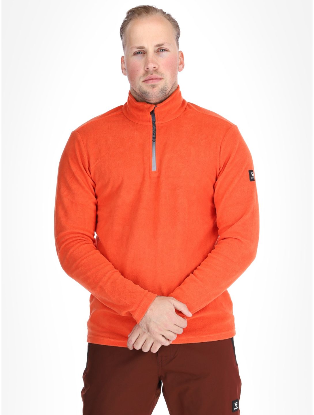 Brunotti, Tenno pullover men Mandarin orange 