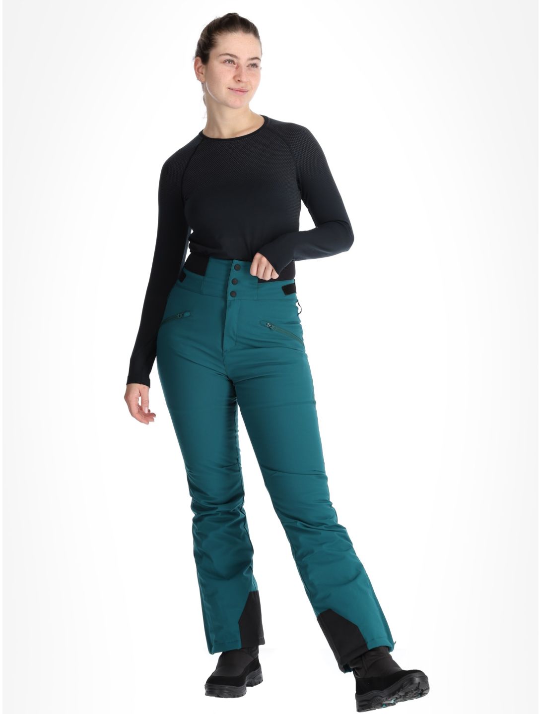 Brunotti, Whitewater ski pants women Evergreen green 