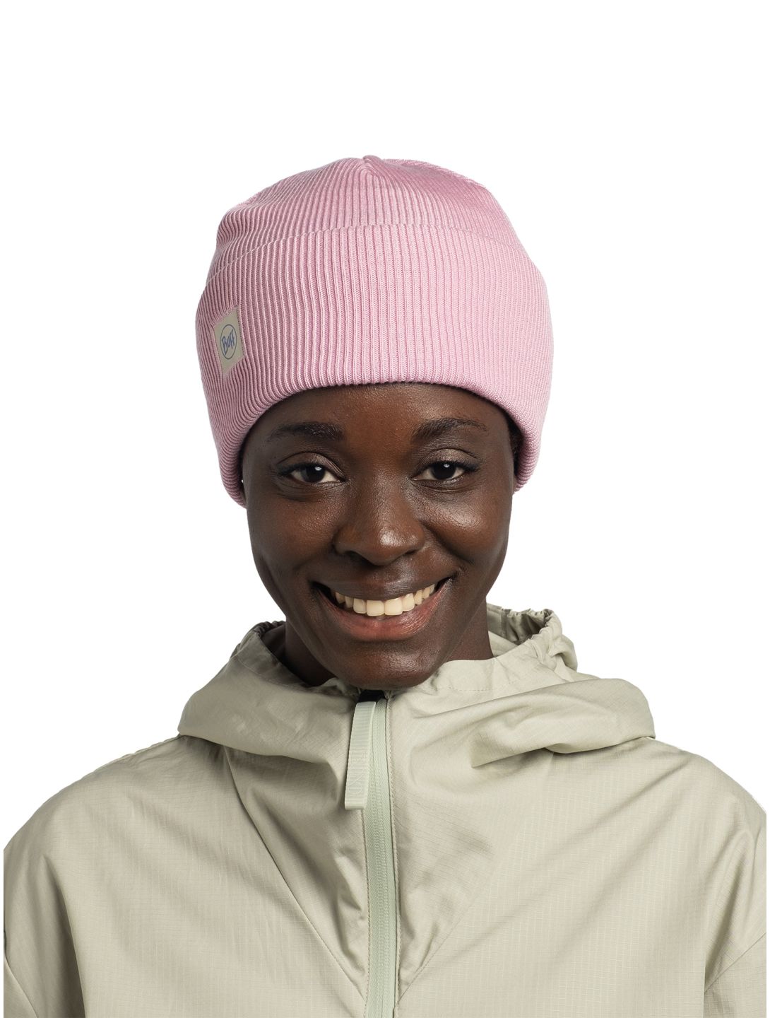 Buff, Crossknit Beanie beanie unisex Camelia pink 