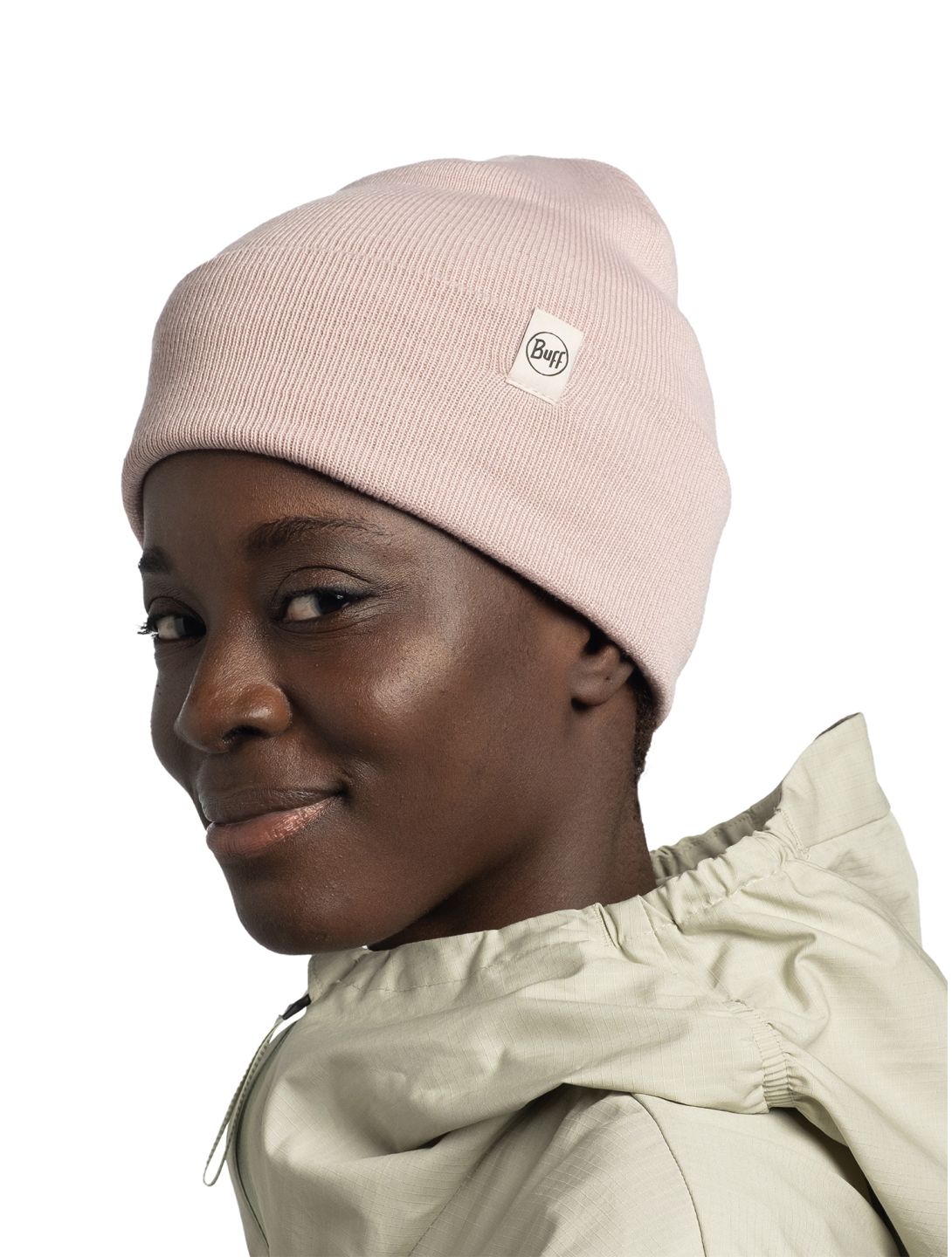 Buff, Lilon beanie unisex Rosewood pink 