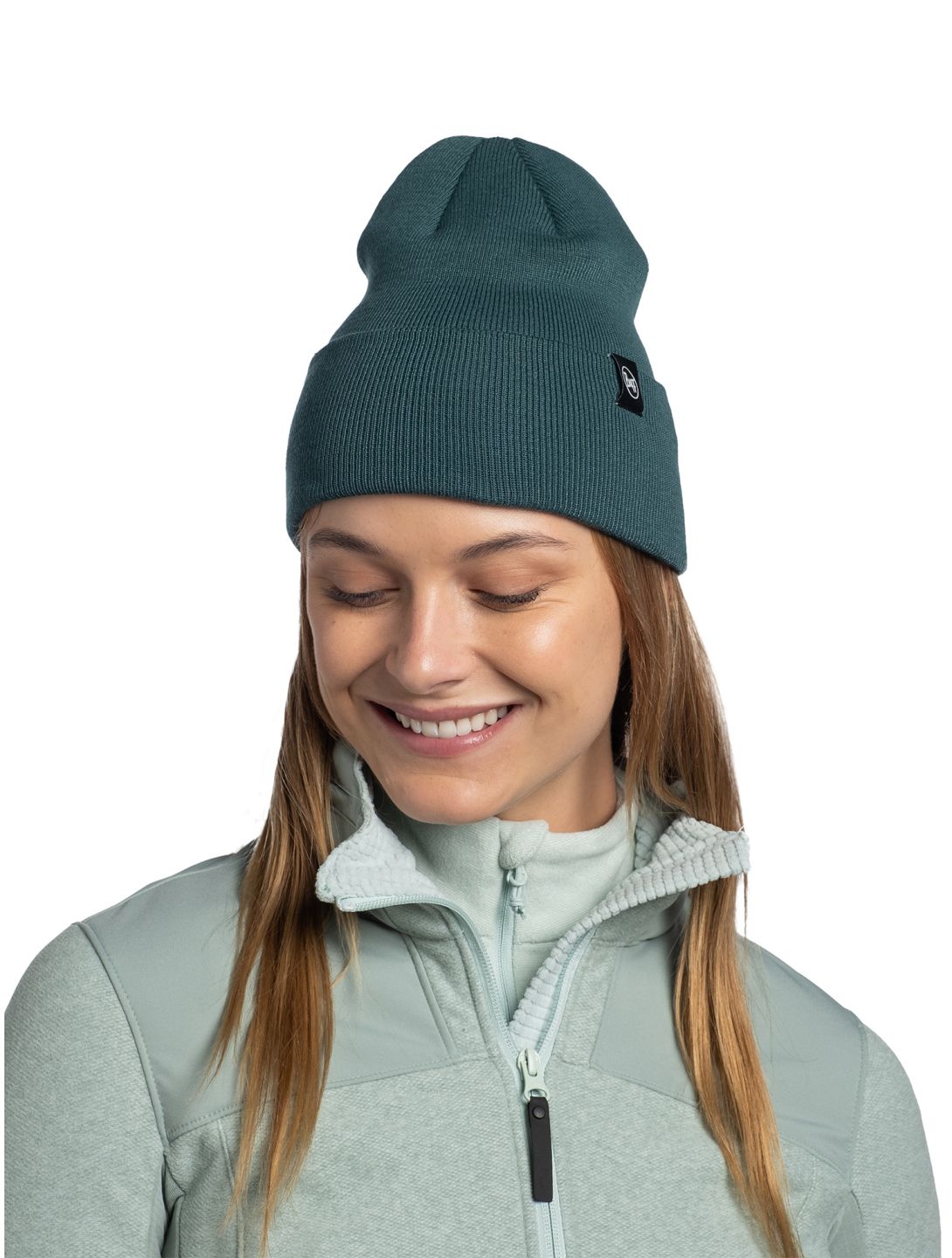 Buff, Lilon beanie unisex Silversage green 