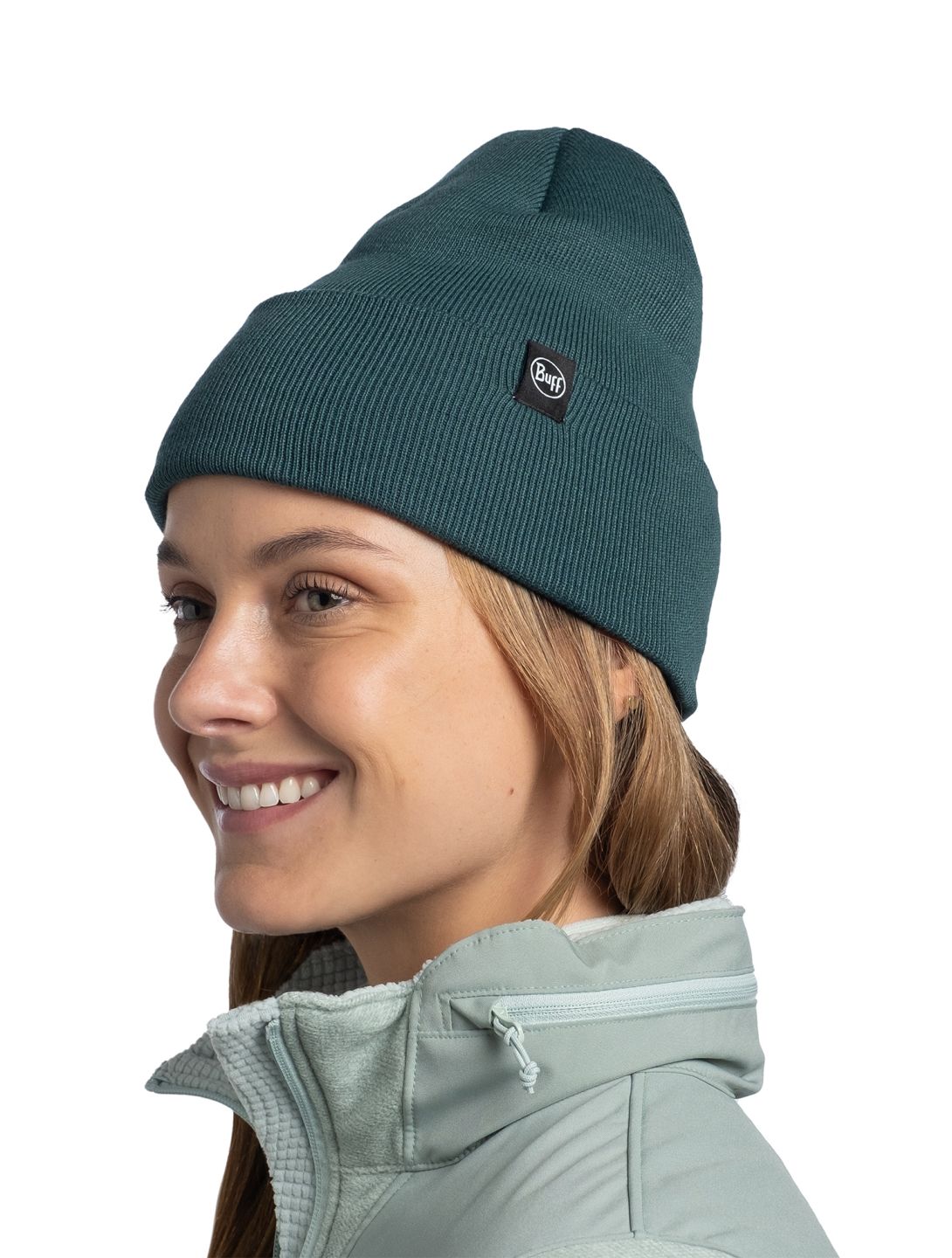 Buff, Lilon beanie unisex Silversage green 