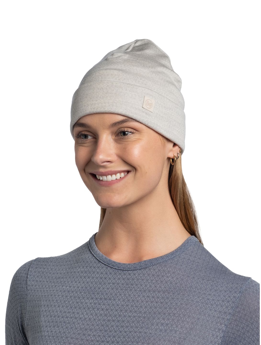 Buff, Merino Heavyweight Beanie beanie unisex Solid Cloud beige 