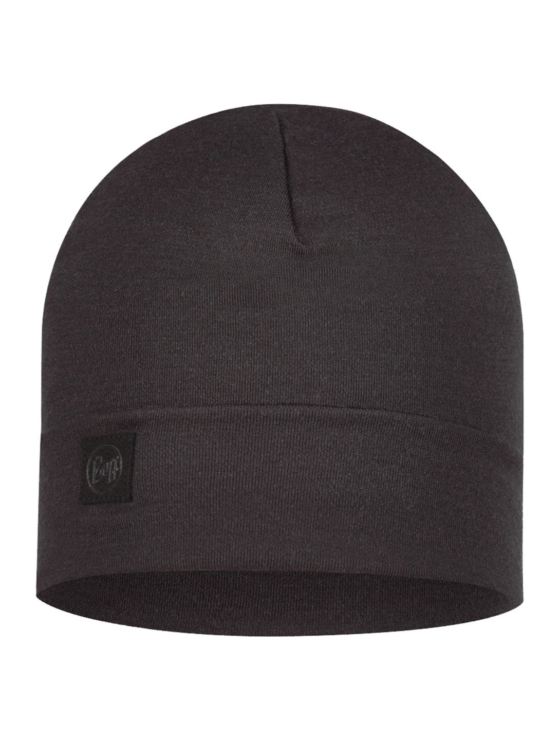 Buff, Merino Heavyweight Beanie beanie unisex Solid Black black 