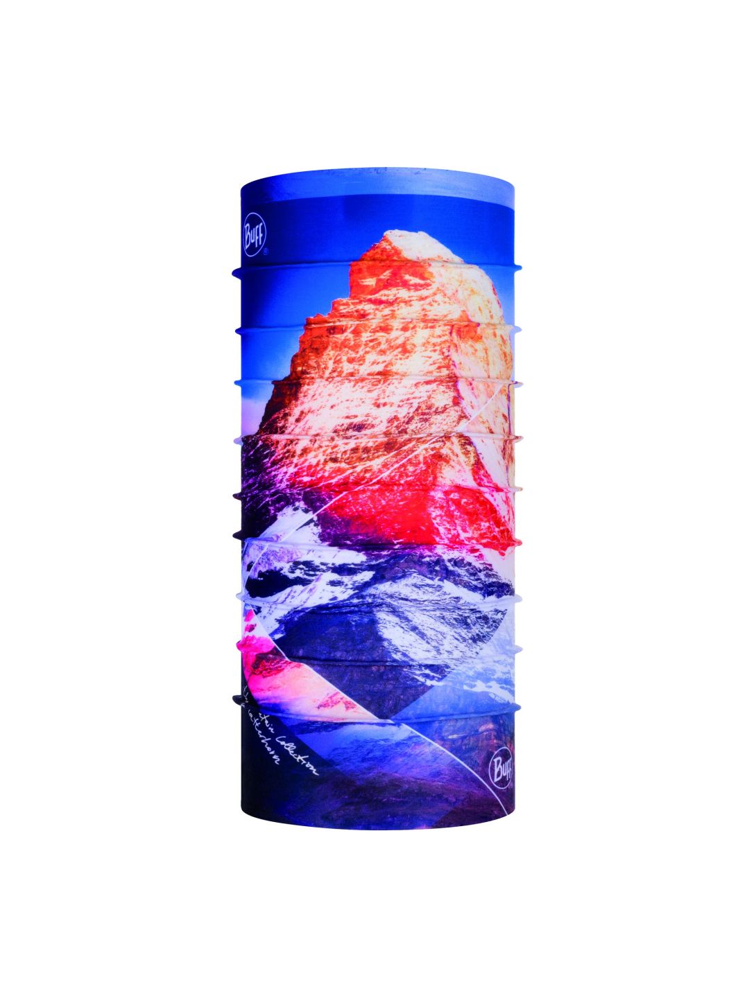 Buff, Original Neckwear scarf unisex print matterhorn blue 