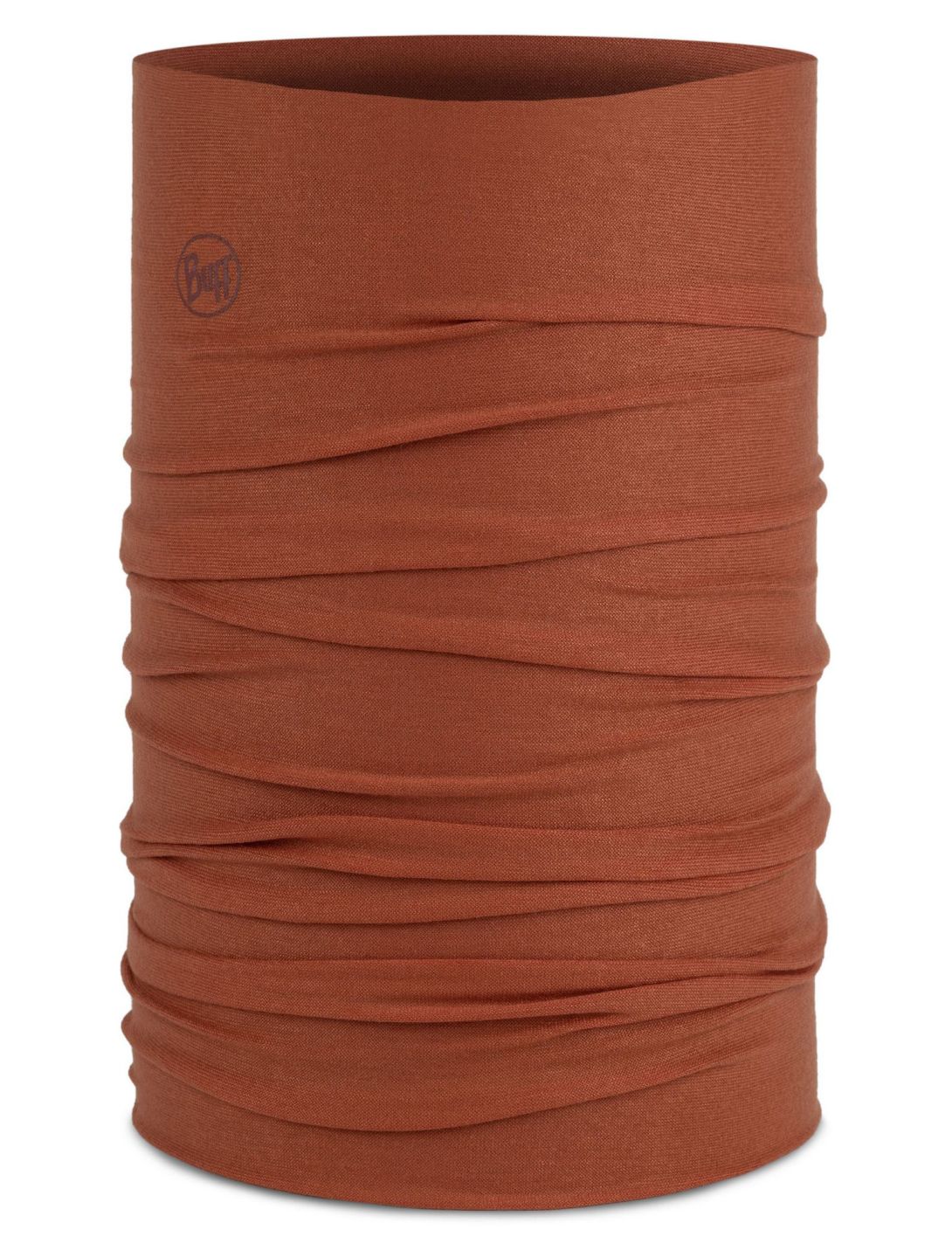 Buff, Original Ecostretch scarf unisex Solid Cinnamon brown 