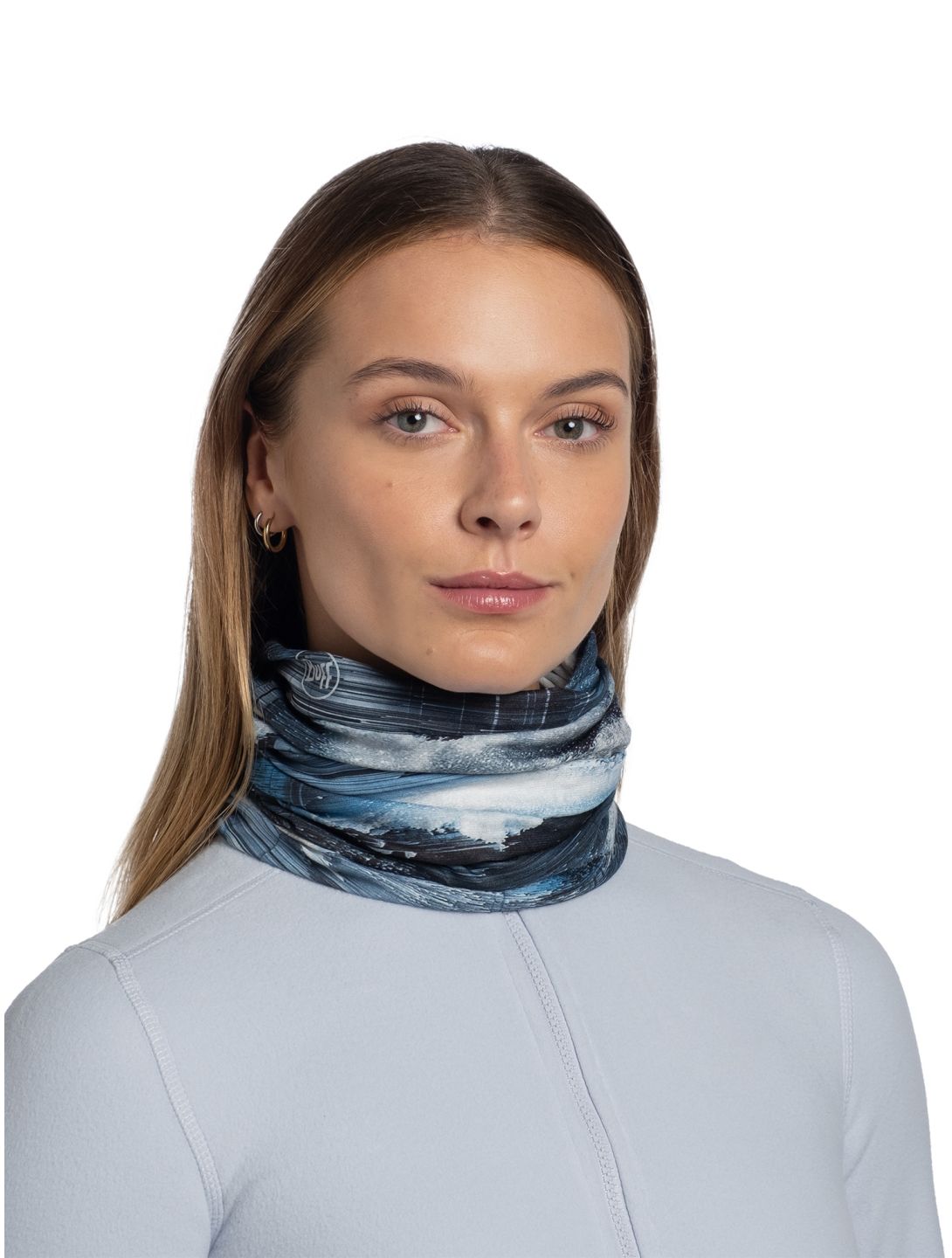 Buff, Original Ecostretch scarf unisex Oser Blue blue 