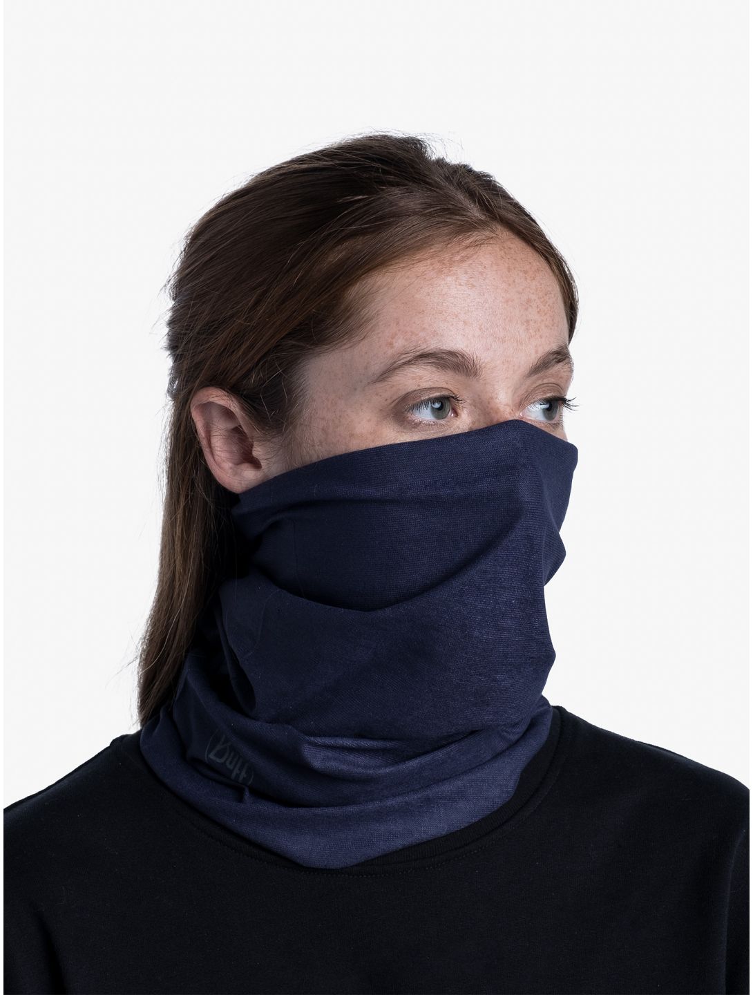 Buff, Original Ecostretch scarf unisex Solid Night Blue blue 