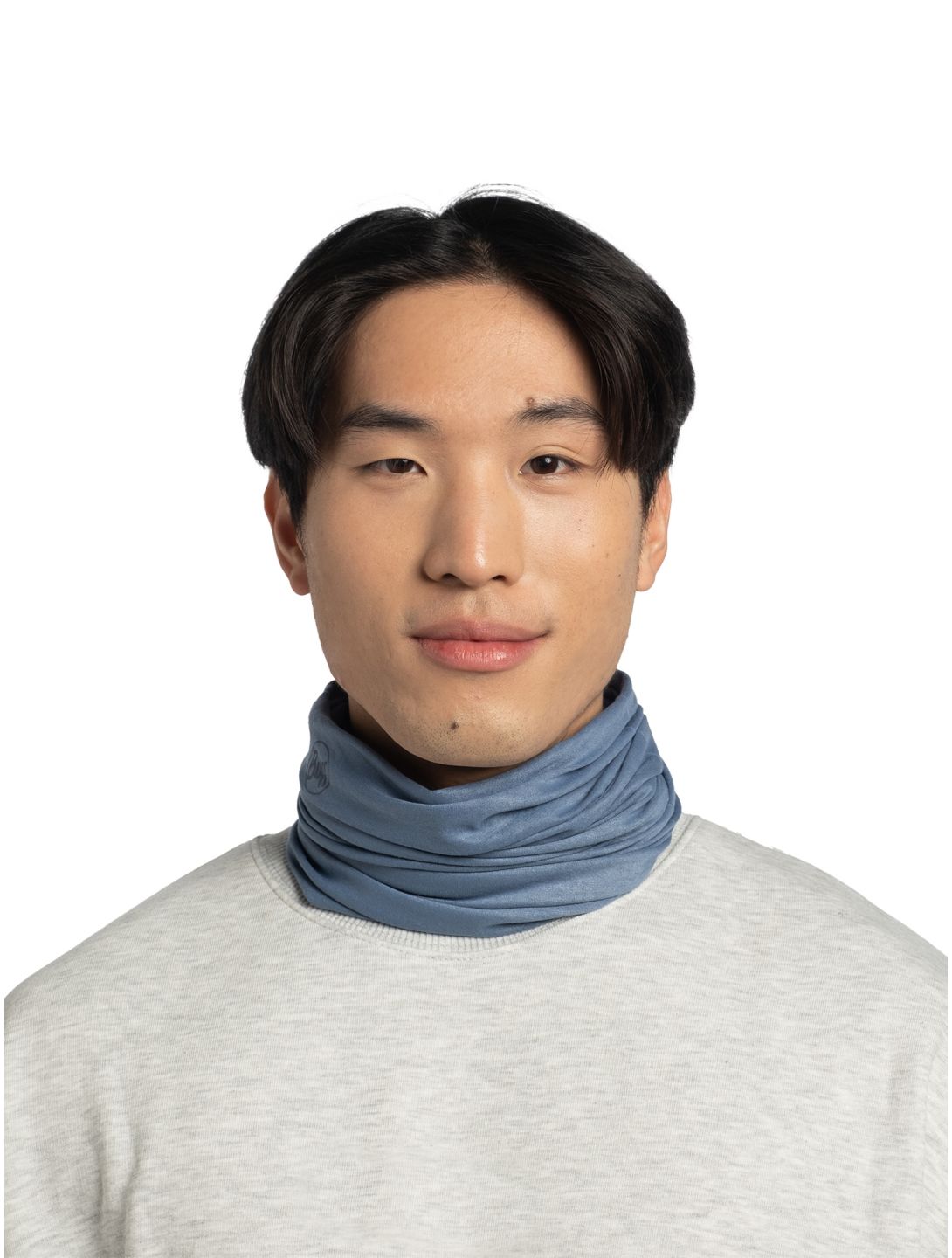 Buff, Original Ecostretch scarf unisex Solid Water blue 