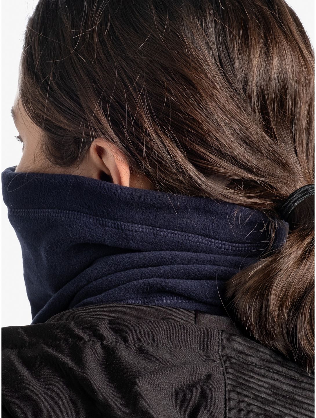 Buff, Polar scarf unisex Dark Navy blue 