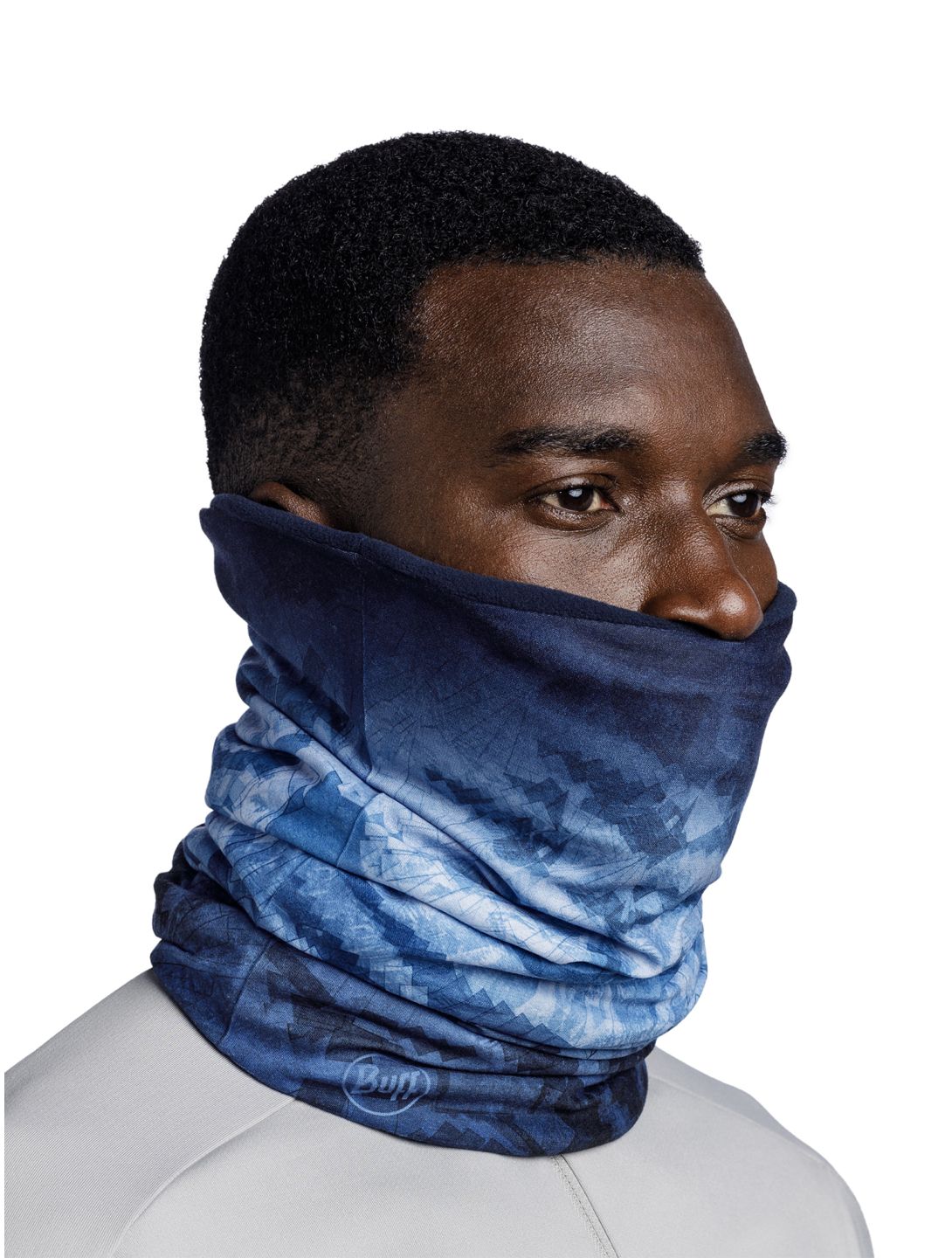 Buff, Polar Reversible scarf unisex Sybe Blue blue 