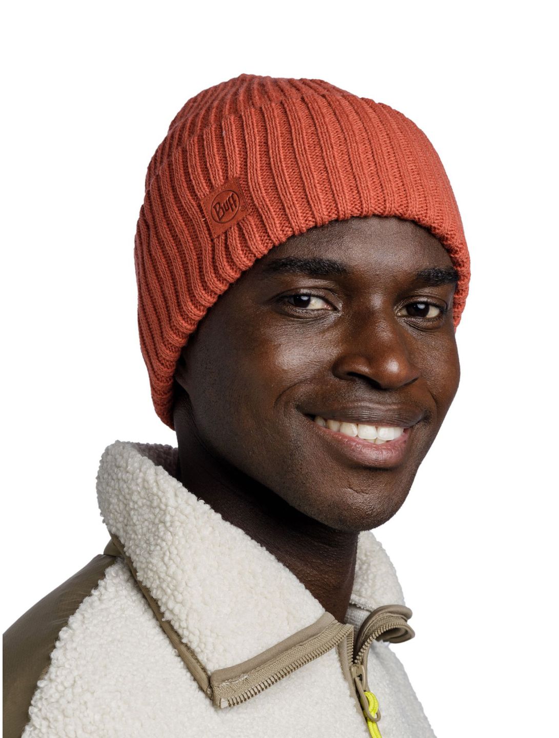 Buff, Rutger beanie unisex Cinnamon brown 