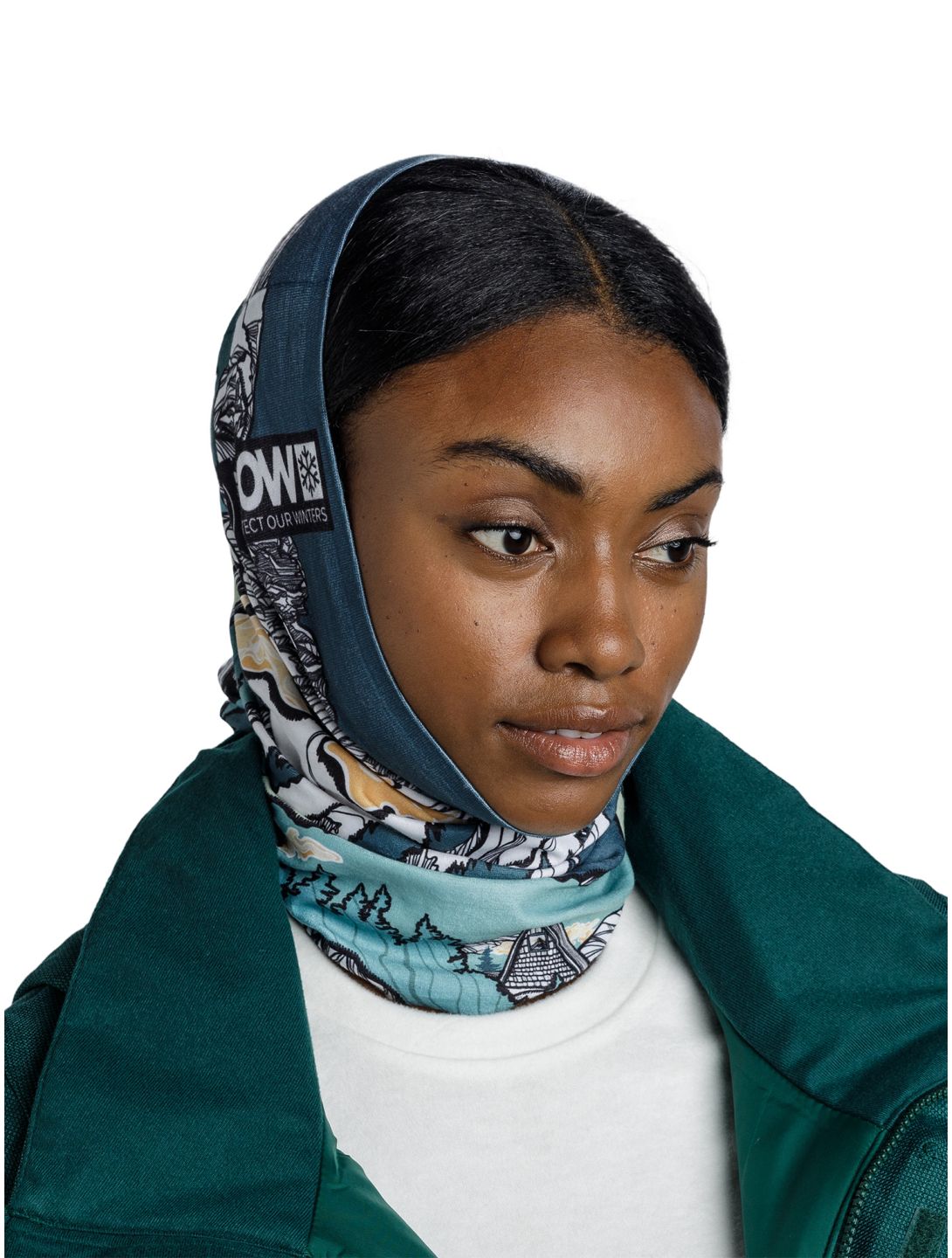 Buff, Thermonet scarf unisex POW Lixot Green green, multicolor 