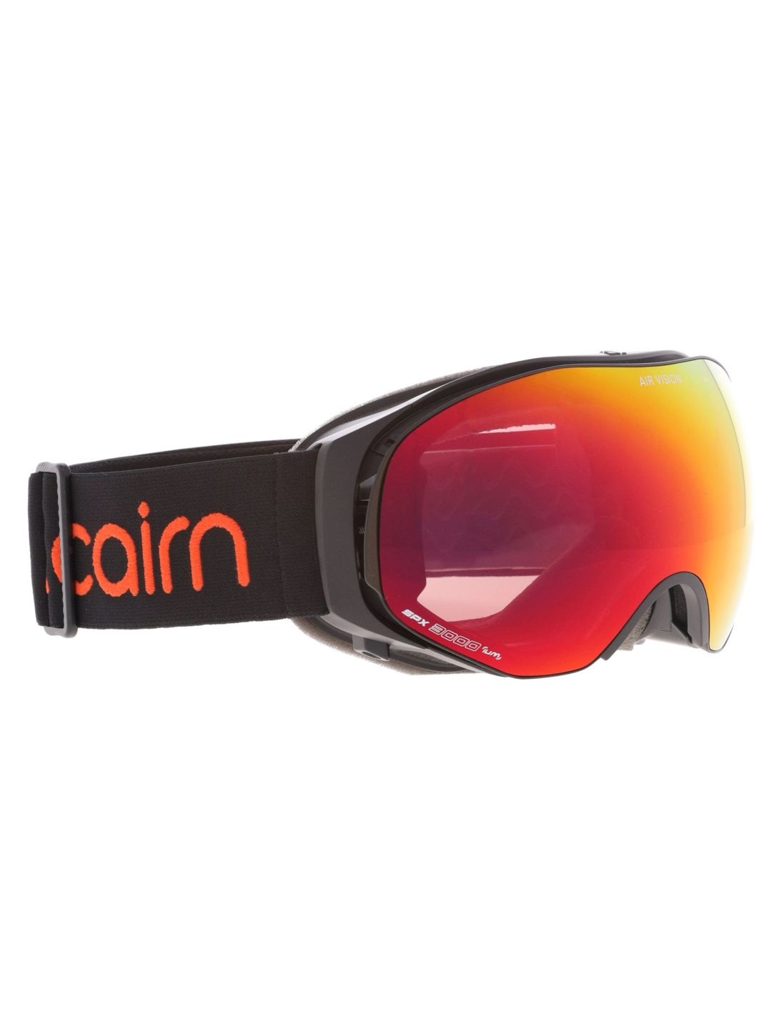 Cairn, Air Vision OTG goggles unisex Mat Black Orange black, orange 