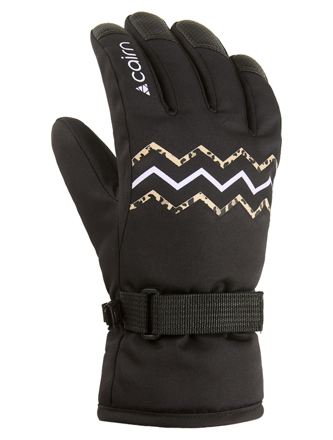 Cairn, Artic 3 J C-Tex ski gloves kids Black Leopard black 