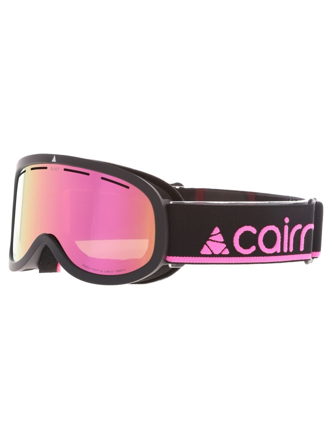 Cairn, Blast goggles kids Mat Black Neon Pink black, pink 