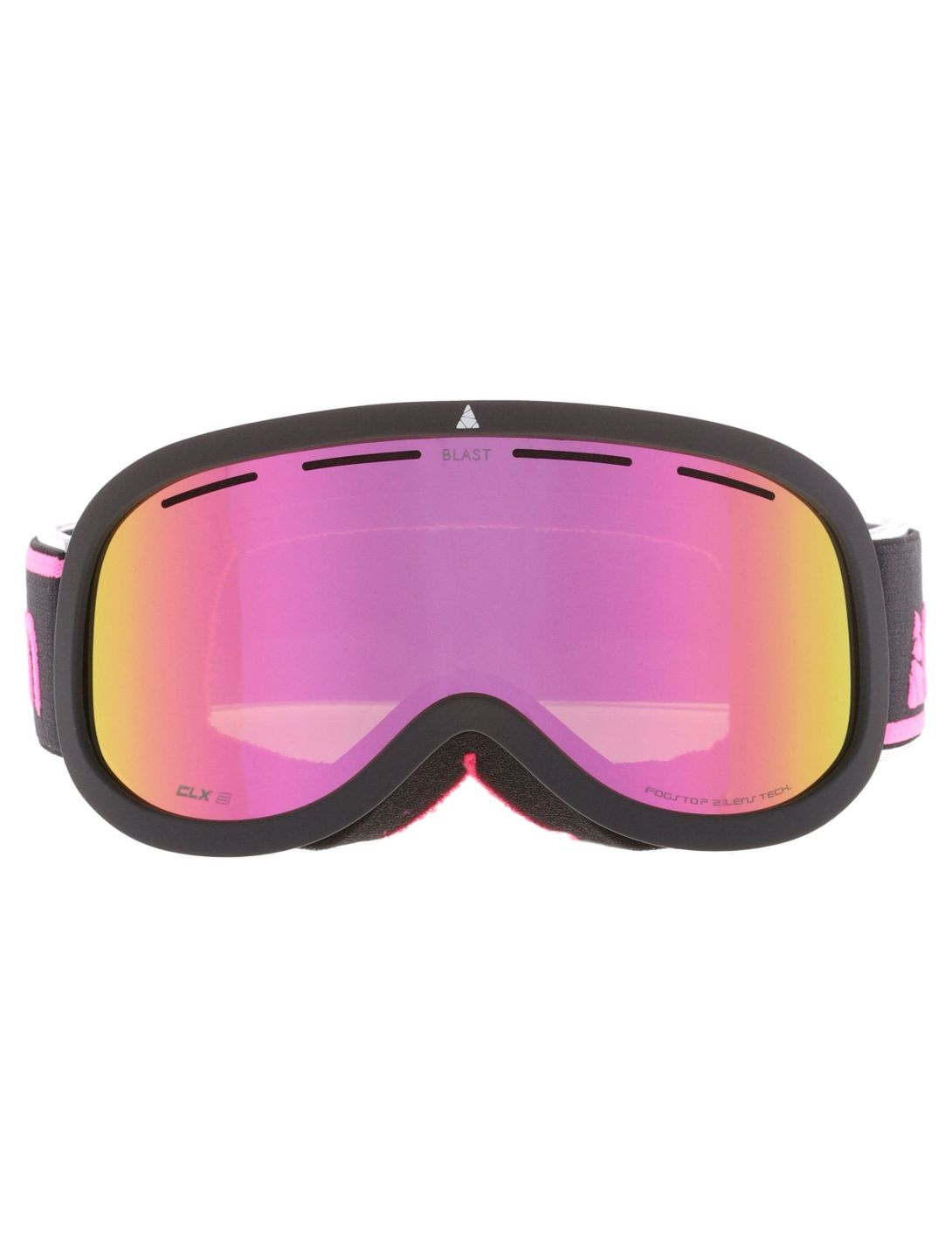 Cairn, Blast goggles kids Mat Black Neon Pink black, pink 