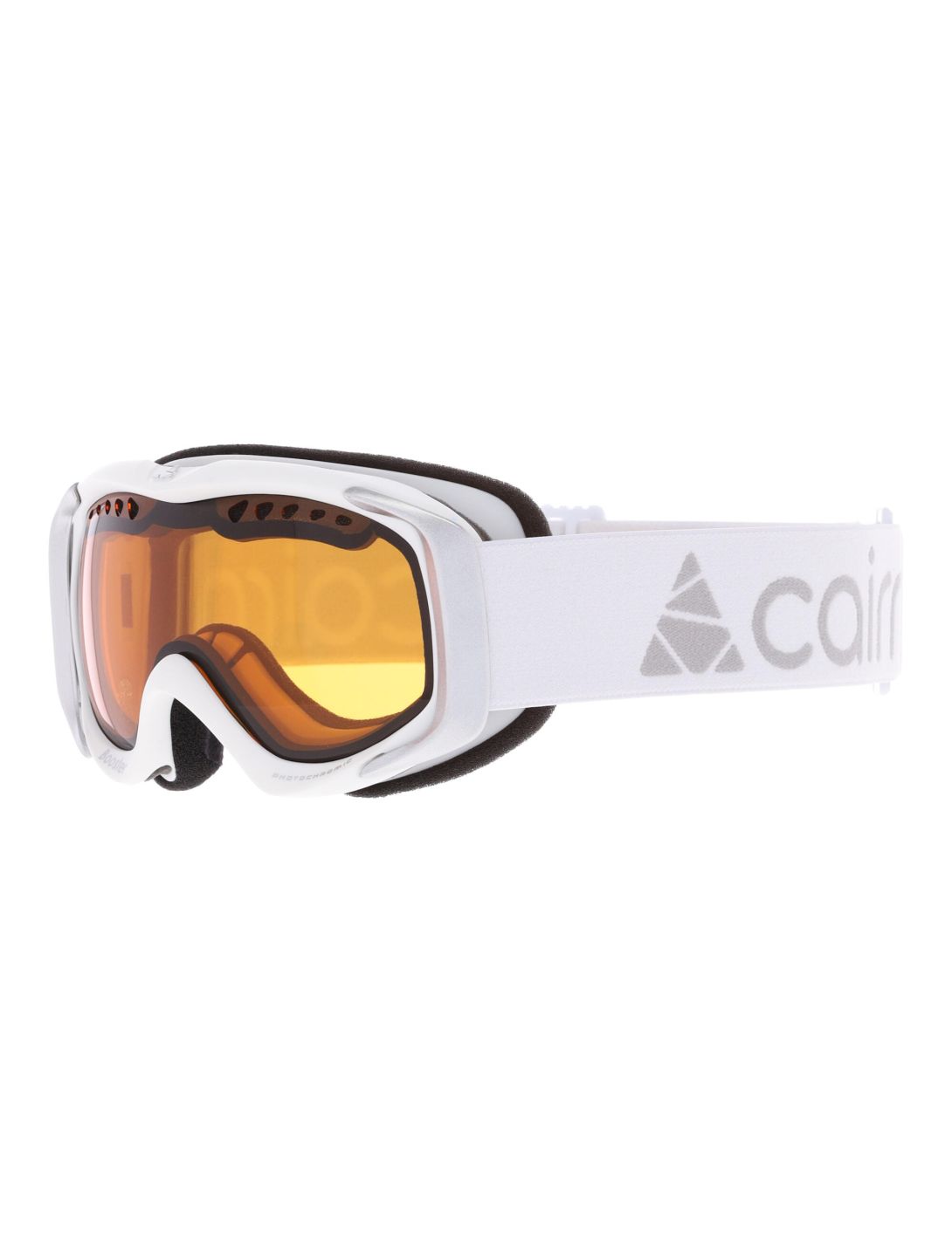 Cairn, Booster Photochromic goggles kids Mat White Mat Silver white, Zilver 