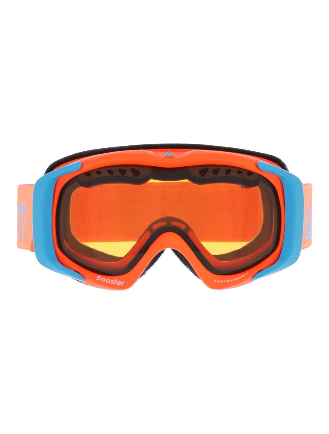 Cairn, Booster Photochromic goggles kids Neon Orange Neon Blue blue, orange 