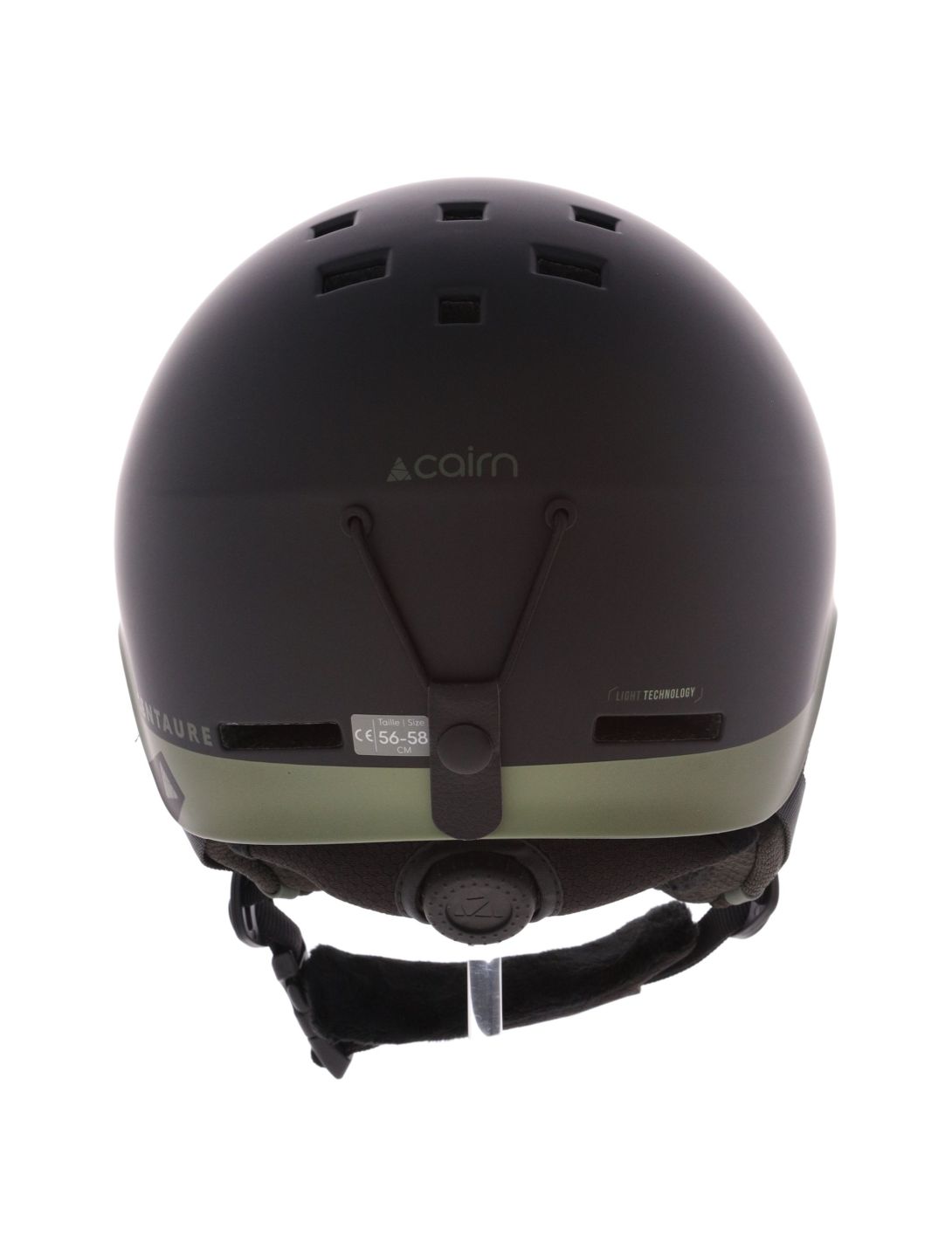 Cairn, Centaure Rescue ski helmet unisex Mat Black Khaki black, green 