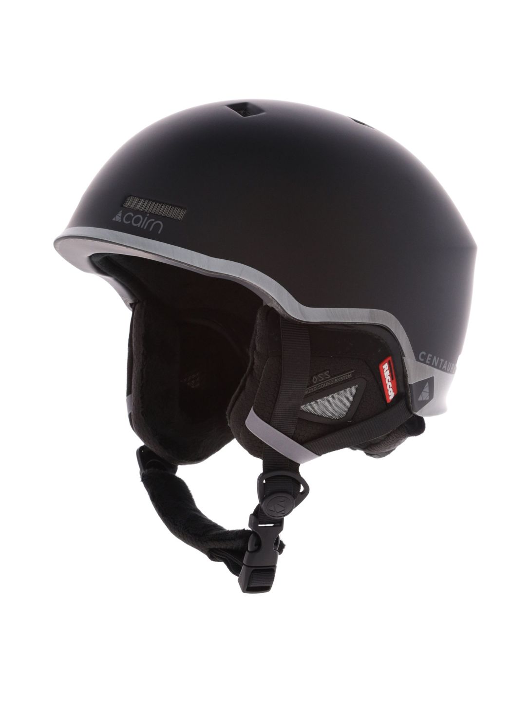 Cairn, Centaure Rescue ski helmet unisex Mat Black Lava black 