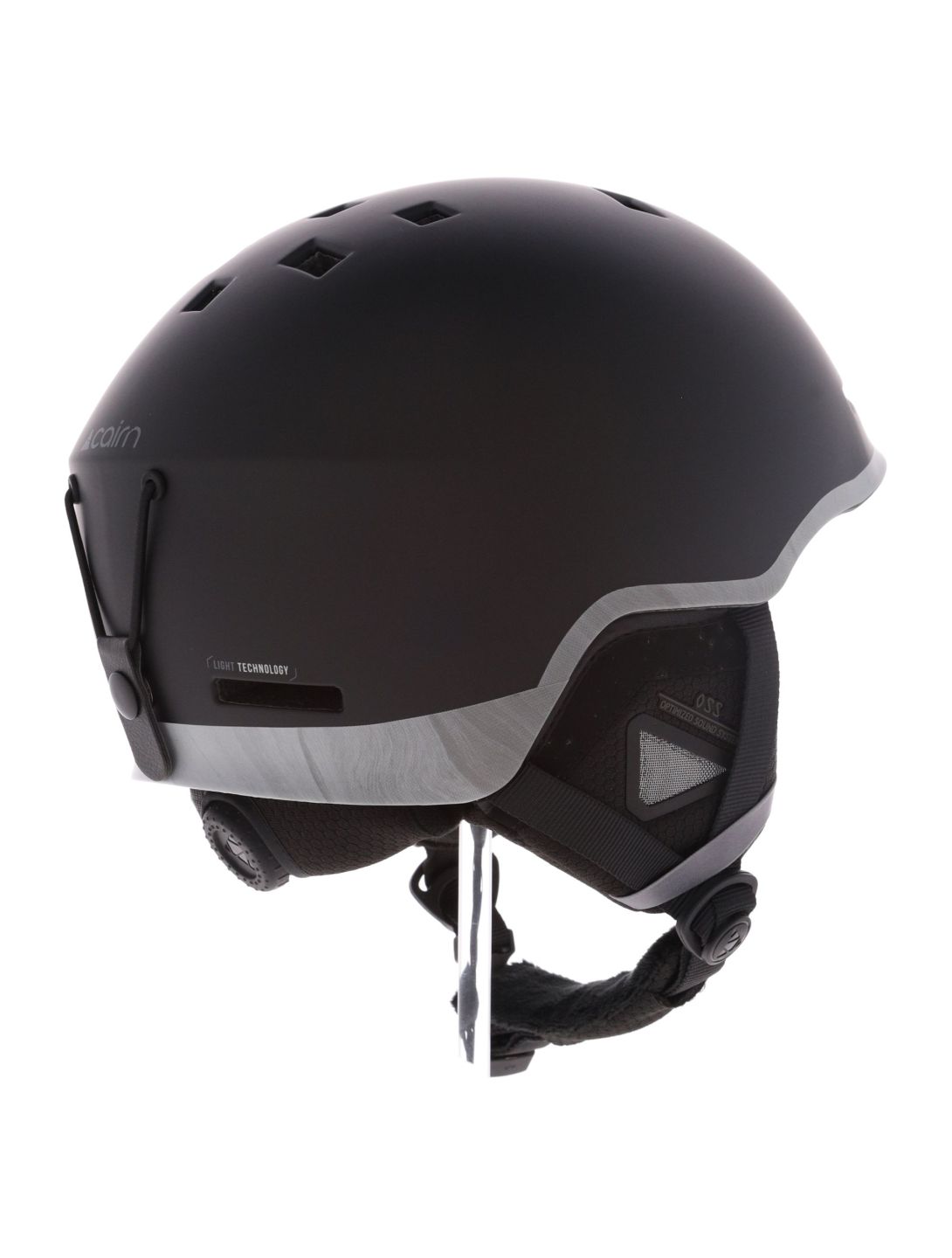 Cairn, Centaure Rescue ski helmet unisex Mat Black Lava black 