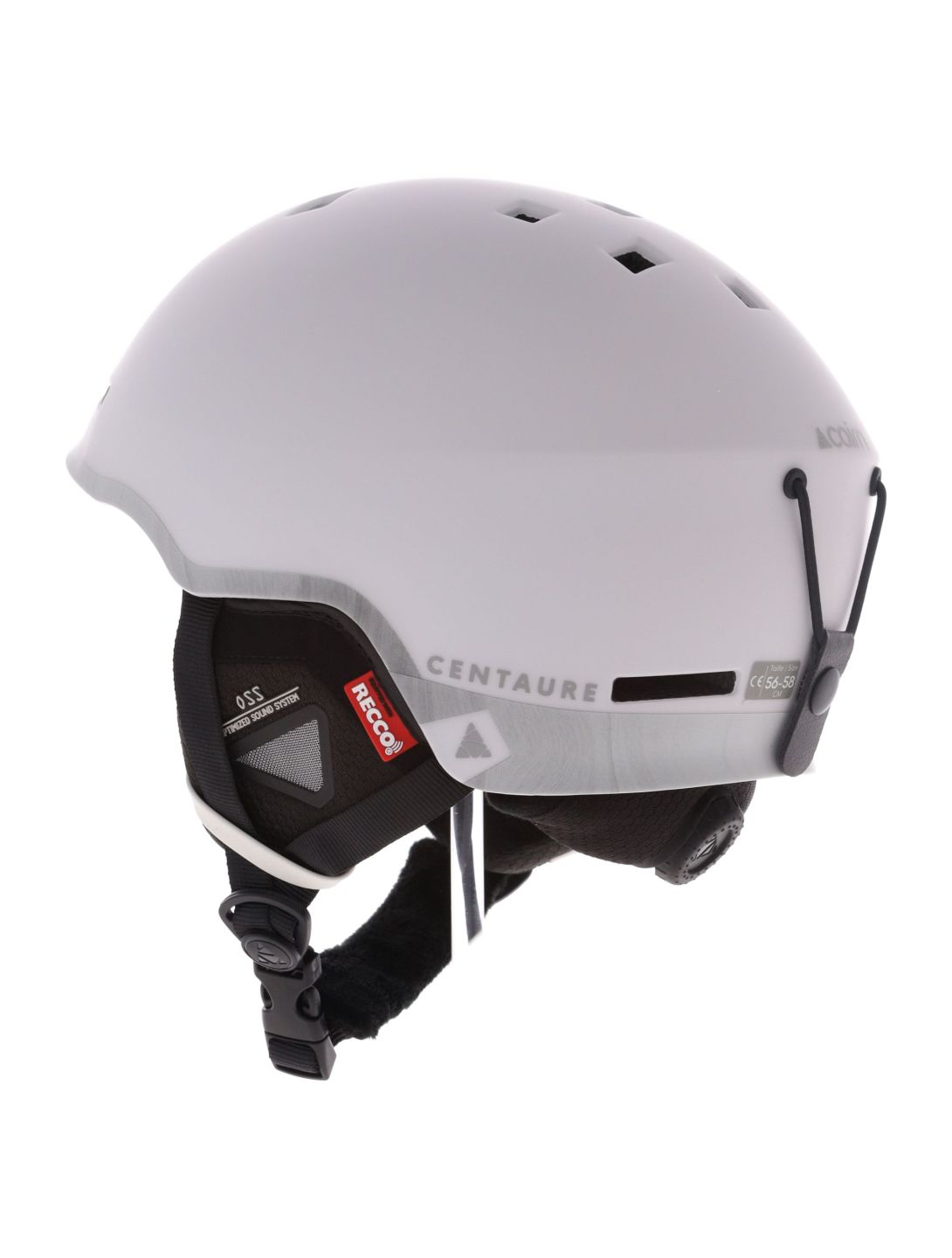 Cairn, Centaure Rescue ski helmet unisex Mat Warm Gray grey 