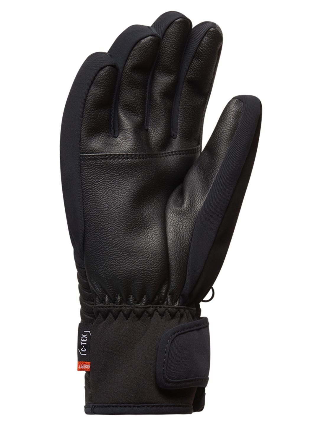 Cairn, Elena W C-Tex ski gloves women Black Dark Grey Chine black, grey 