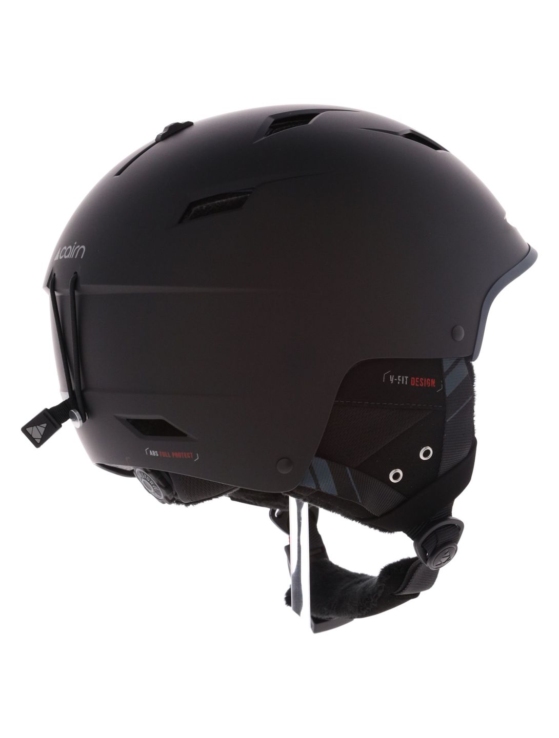 Cairn, Equalizer ski helmet unisex Mat Black black 