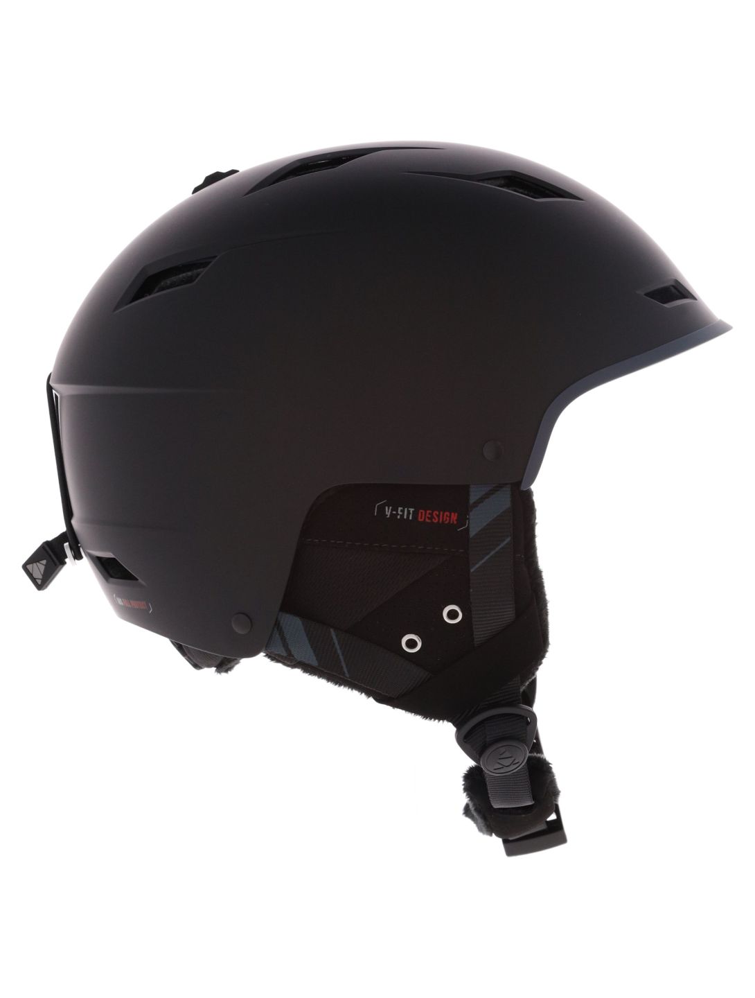 Cairn, Equalizer ski helmet unisex Mat Black black 