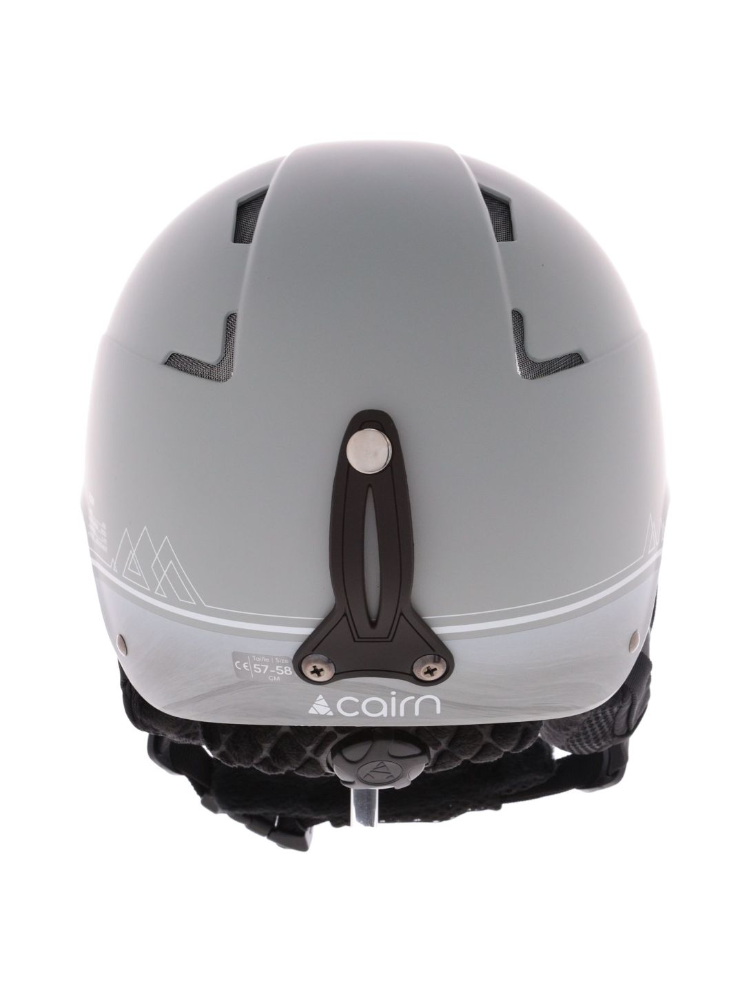 Cairn, Flow ski helmet unisex Mat Grey Lava grey 