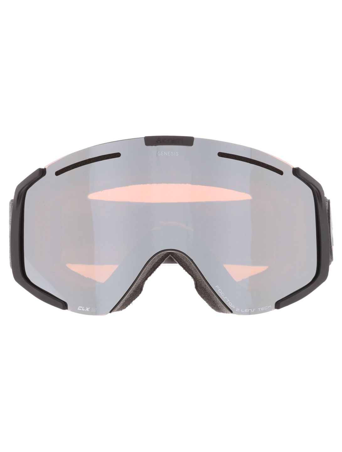 Cairn, Genesis goggles unisex Mat Black Silver black, Zilver 