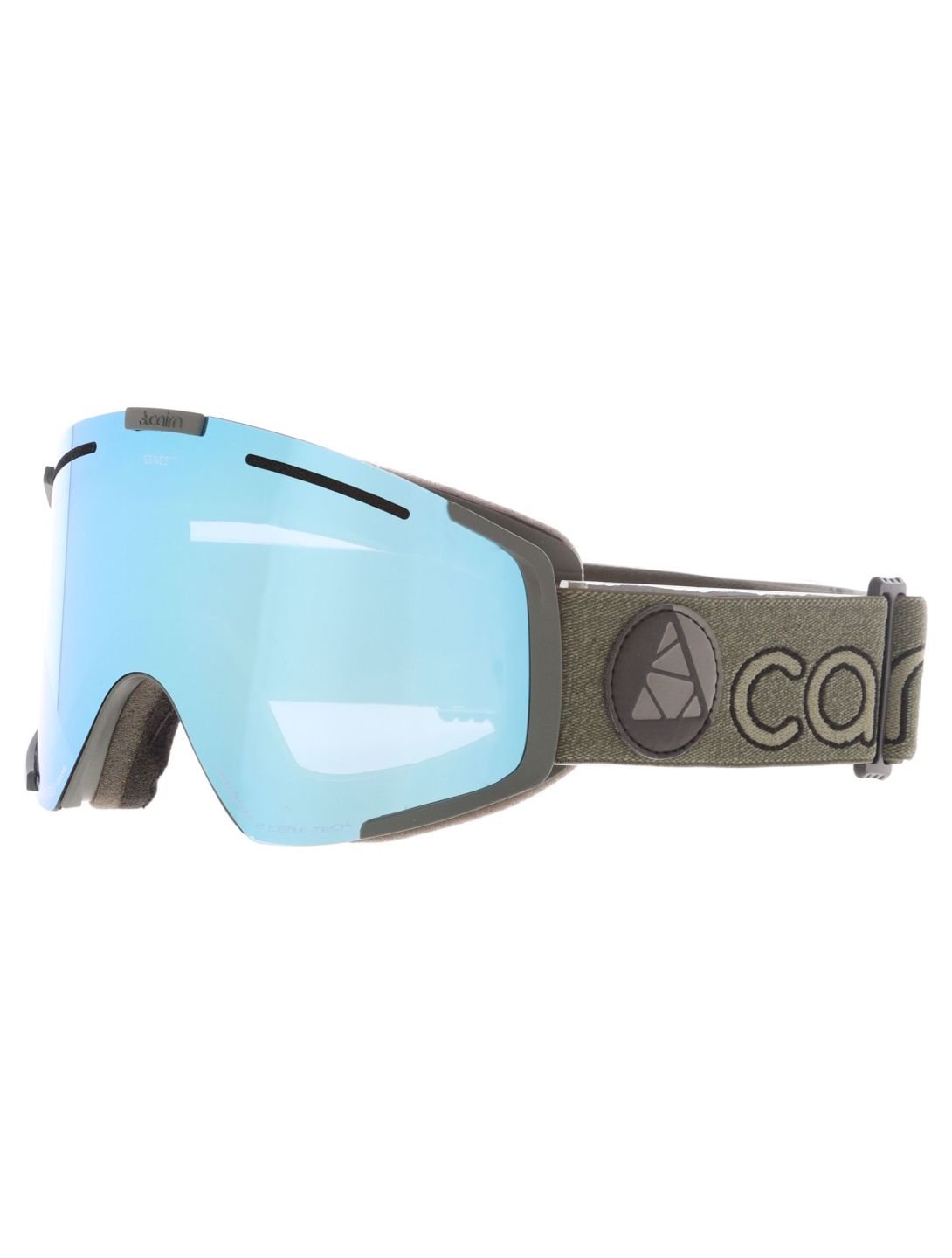 Cairn, Genesis goggles unisex Mat Forest Night Khaki green 