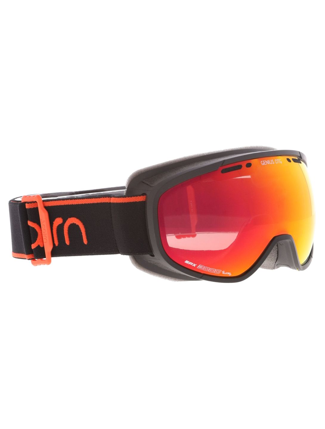 Cairn, Genius OTG goggles unisex Mat Black Orange black, orange 