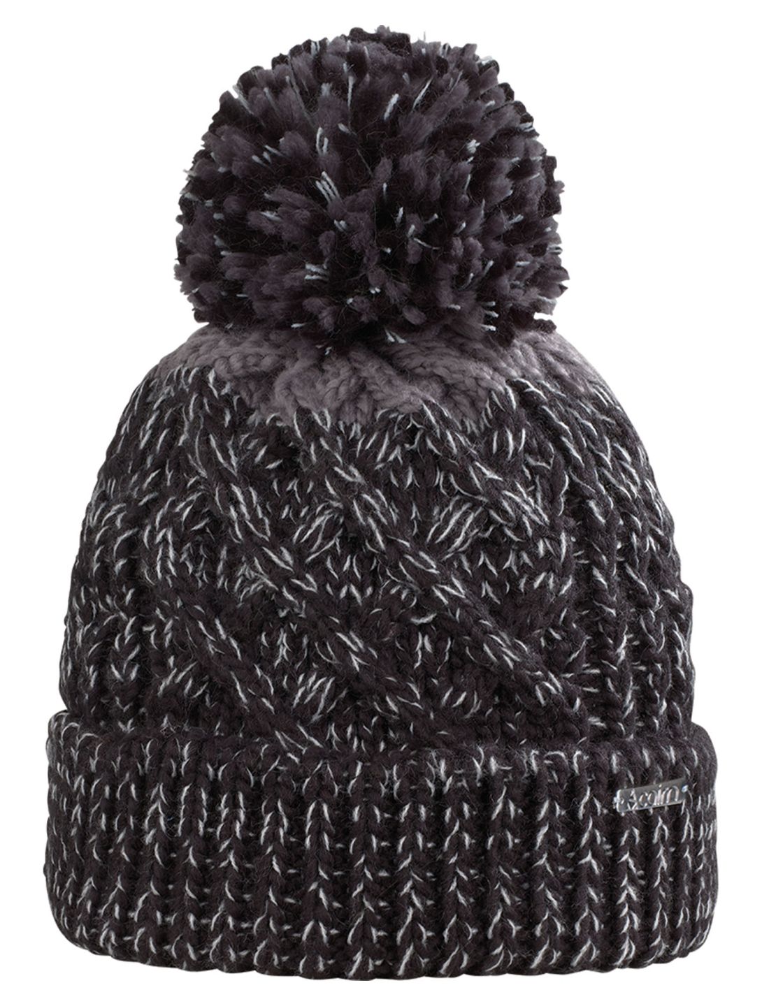 Cairn, Damien beanie men Black Graphite black, grey 