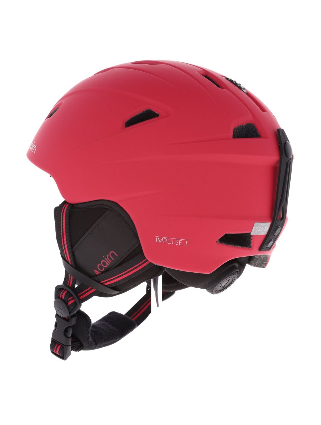 Cairn, Impulse J ski helmet kids Mat Strawberry pink 