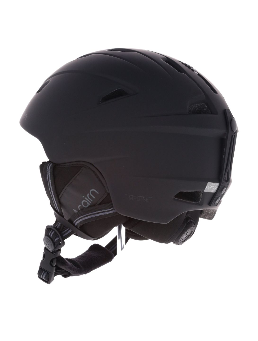 Cairn, Impulse ski helmet unisex Mat Black black 