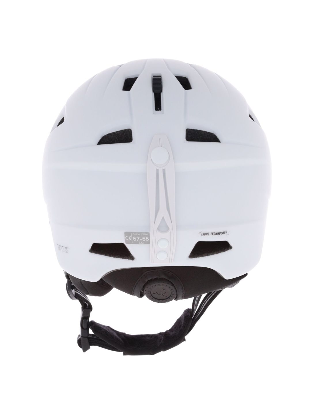 Cairn, Impulse ski helmet unisex Mat White white 