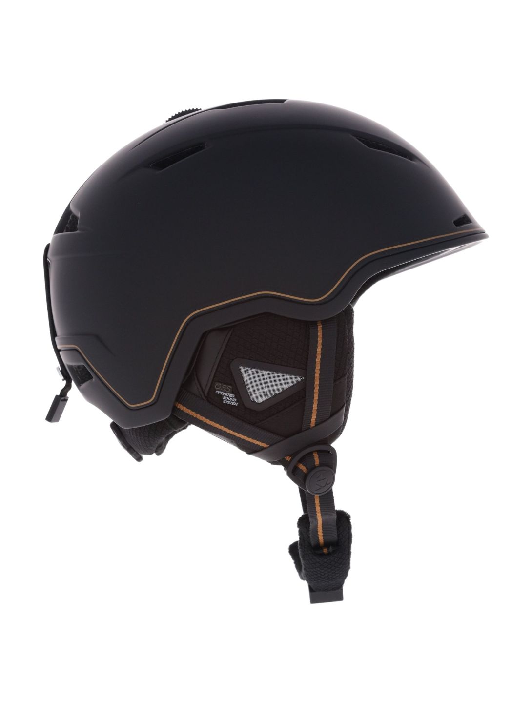 Cairn, Infiniti ski helmet unisex Mat Black Gold black, Goud 