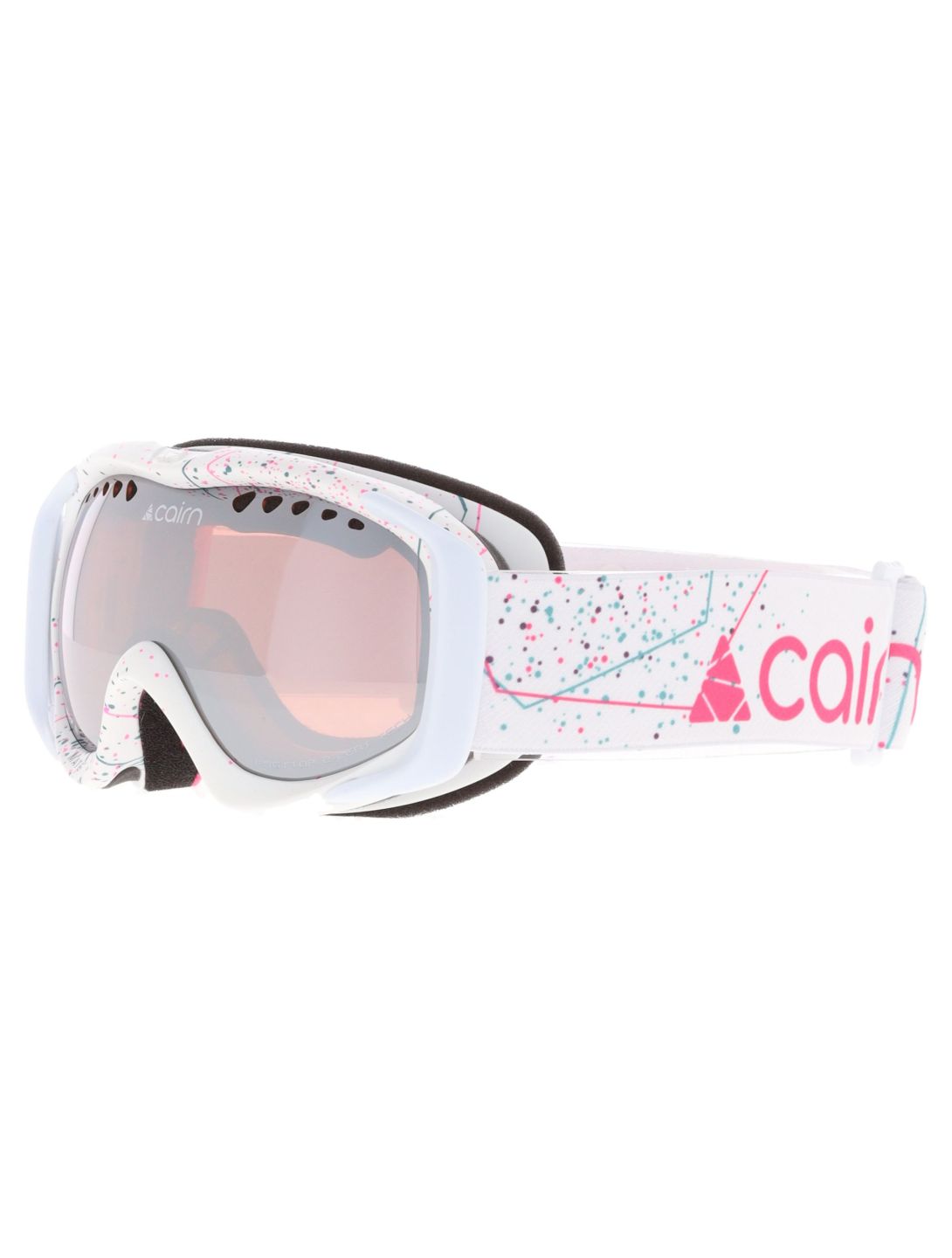 Cairn, Mate goggles kids Mat White Spray pink, white 