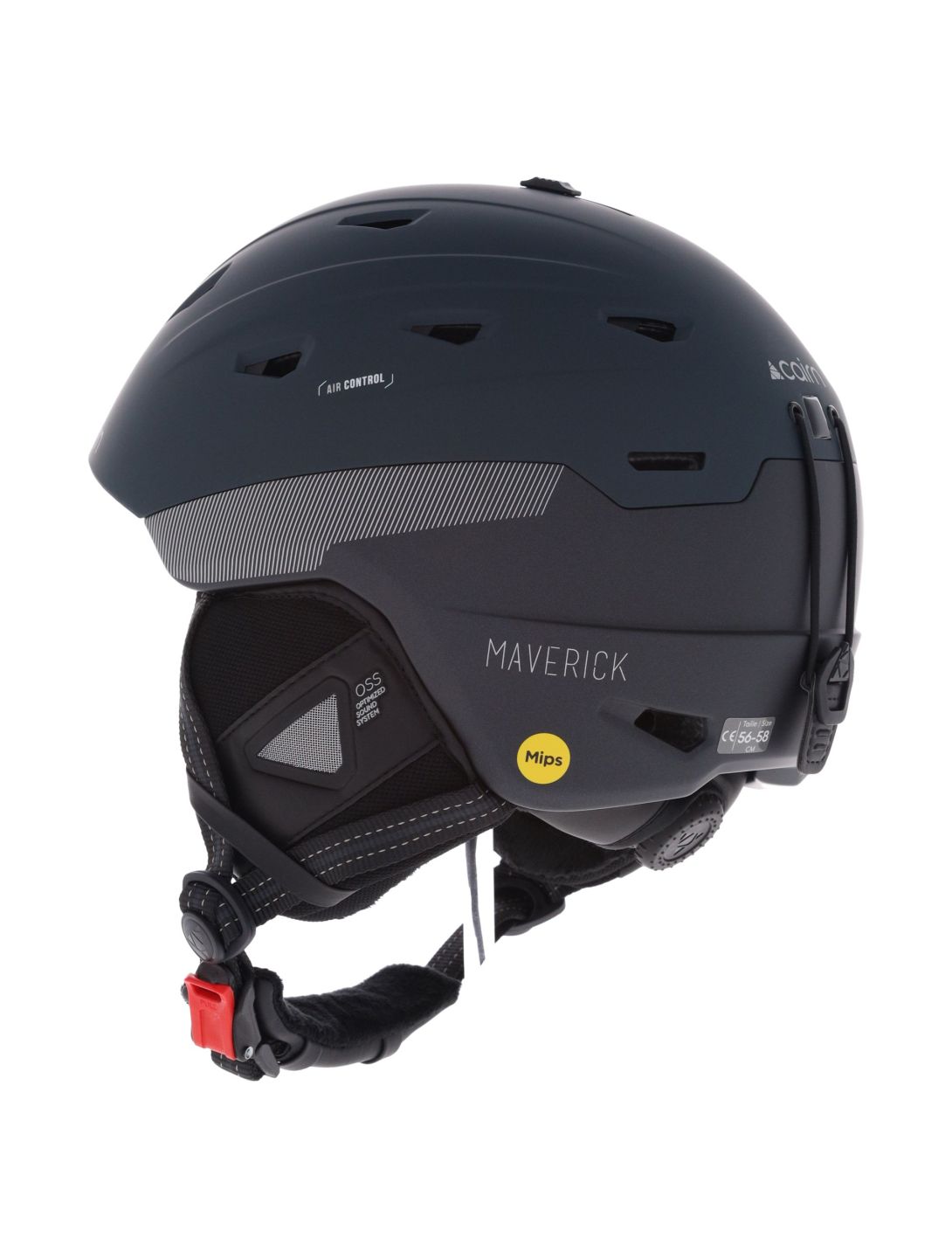 Cairn, Maverick Mips ski helmet unisex Mat Metallic Graphite Blue blue 