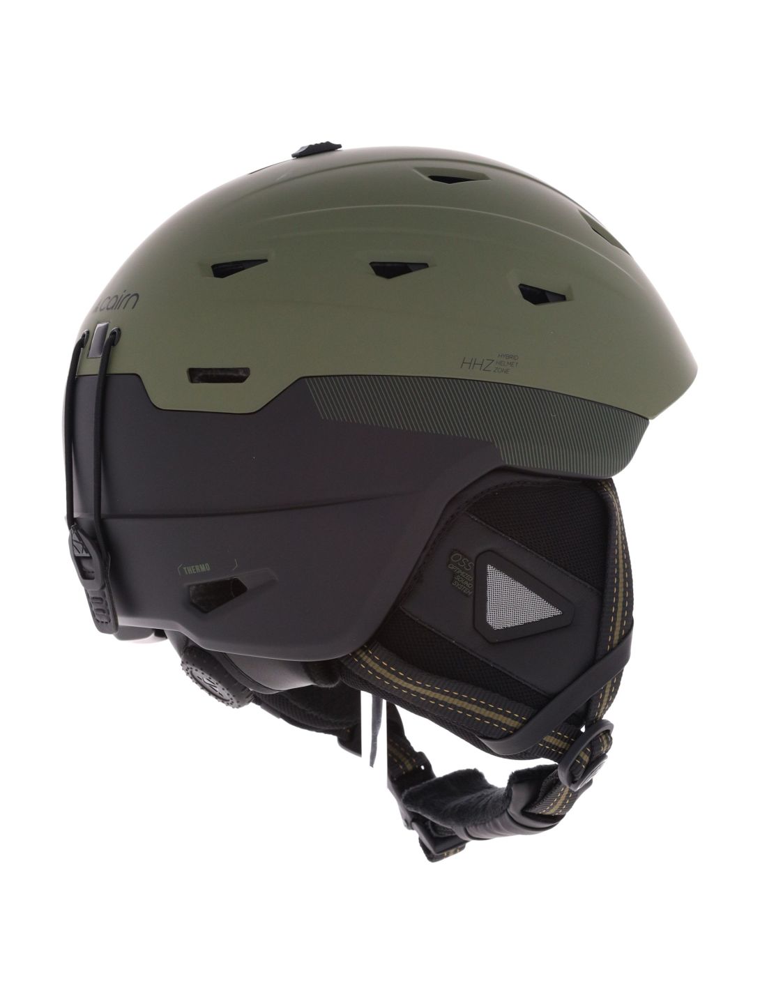 Ski helmet Cairn Shuffle Mips (matte metallic forest black