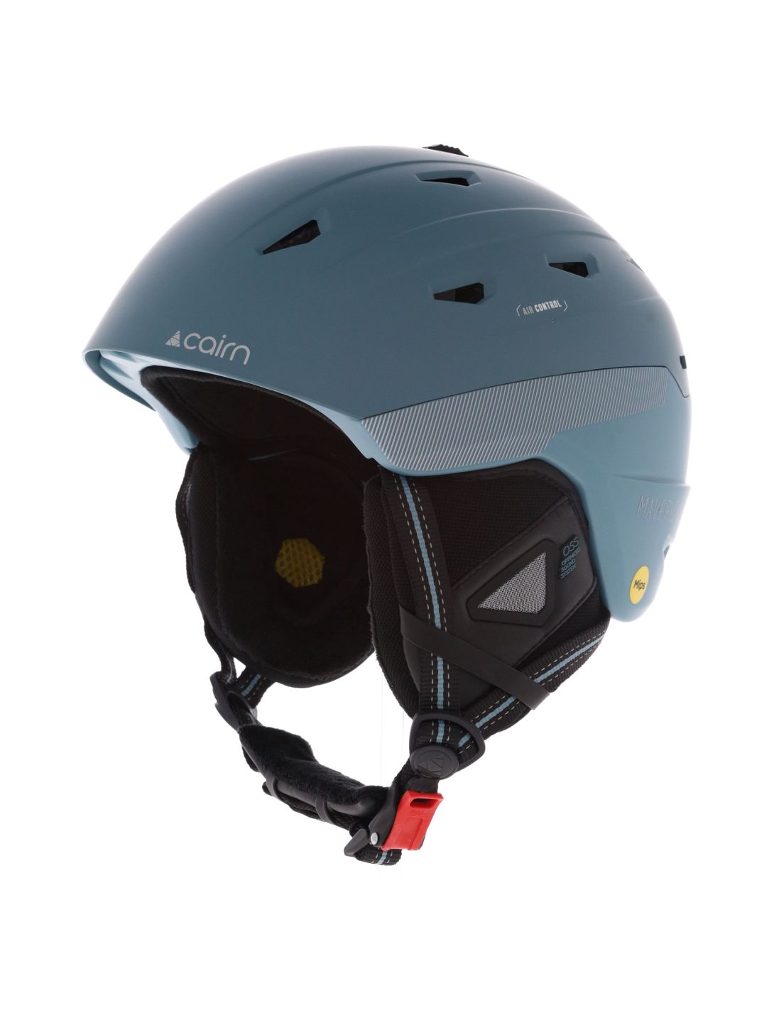 Cairn, Maverick Mips ski helmet unisex Mat Metallic Sauge Eucalyptus blue 