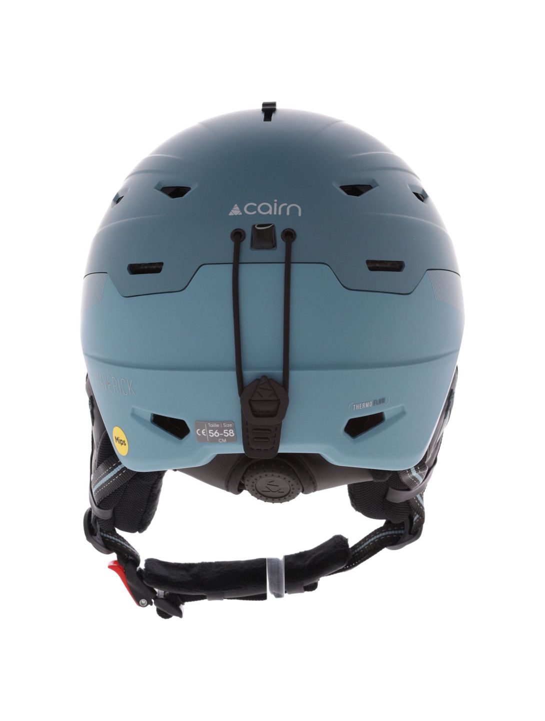 Cairn, Maverick Mips ski helmet unisex Mat Metallic Sauge Eucalyptus blue 