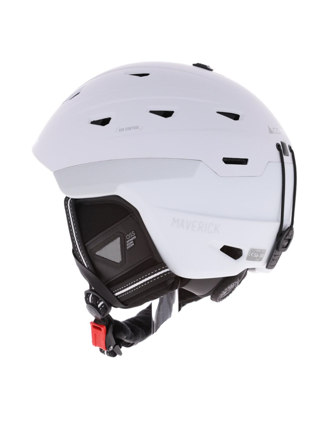 Cairn, Maverick ski helmet unisex Mat White white 