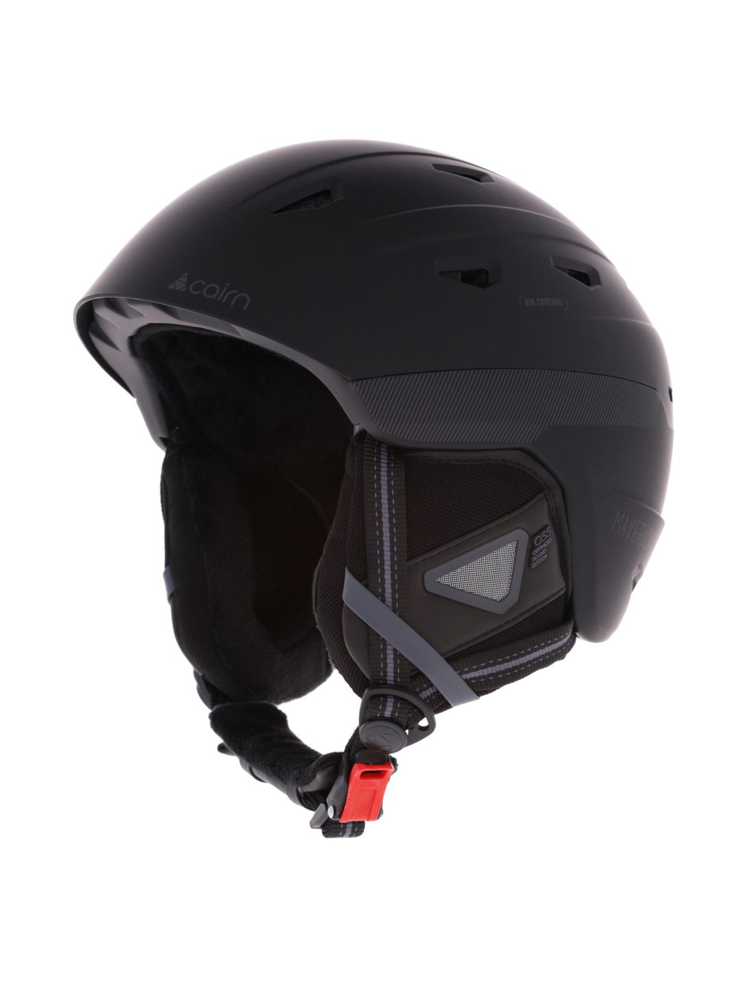 Cairn, Maverick ski helmet unisex Mat Black black 