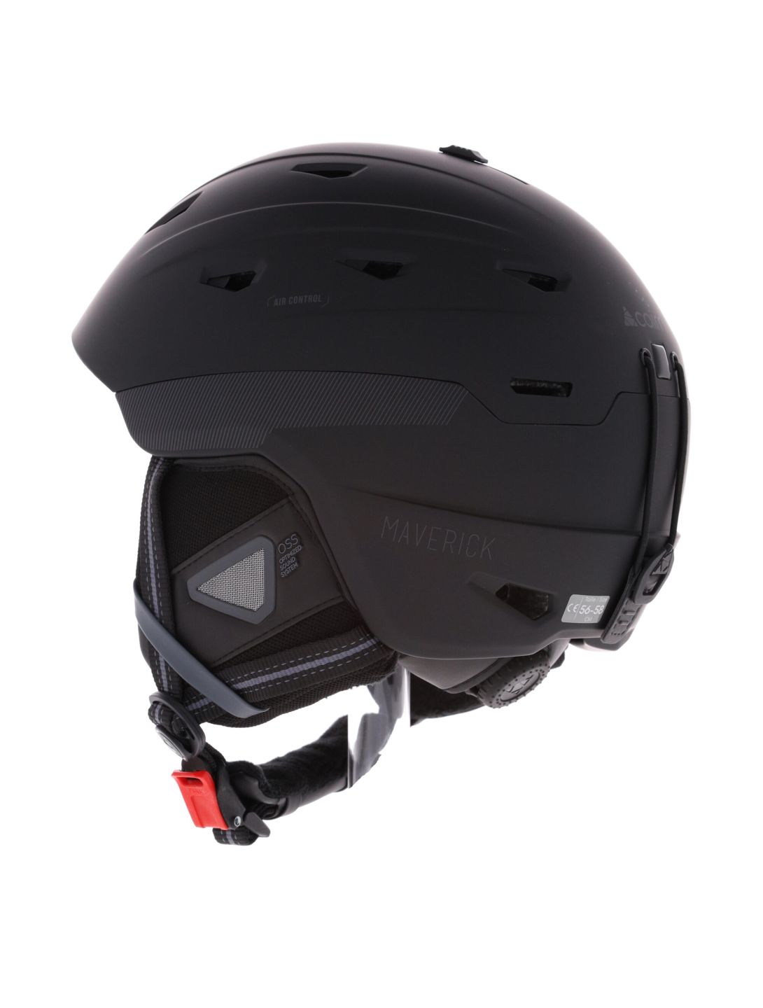 Cairn, Maverick ski helmet unisex Mat Black black 